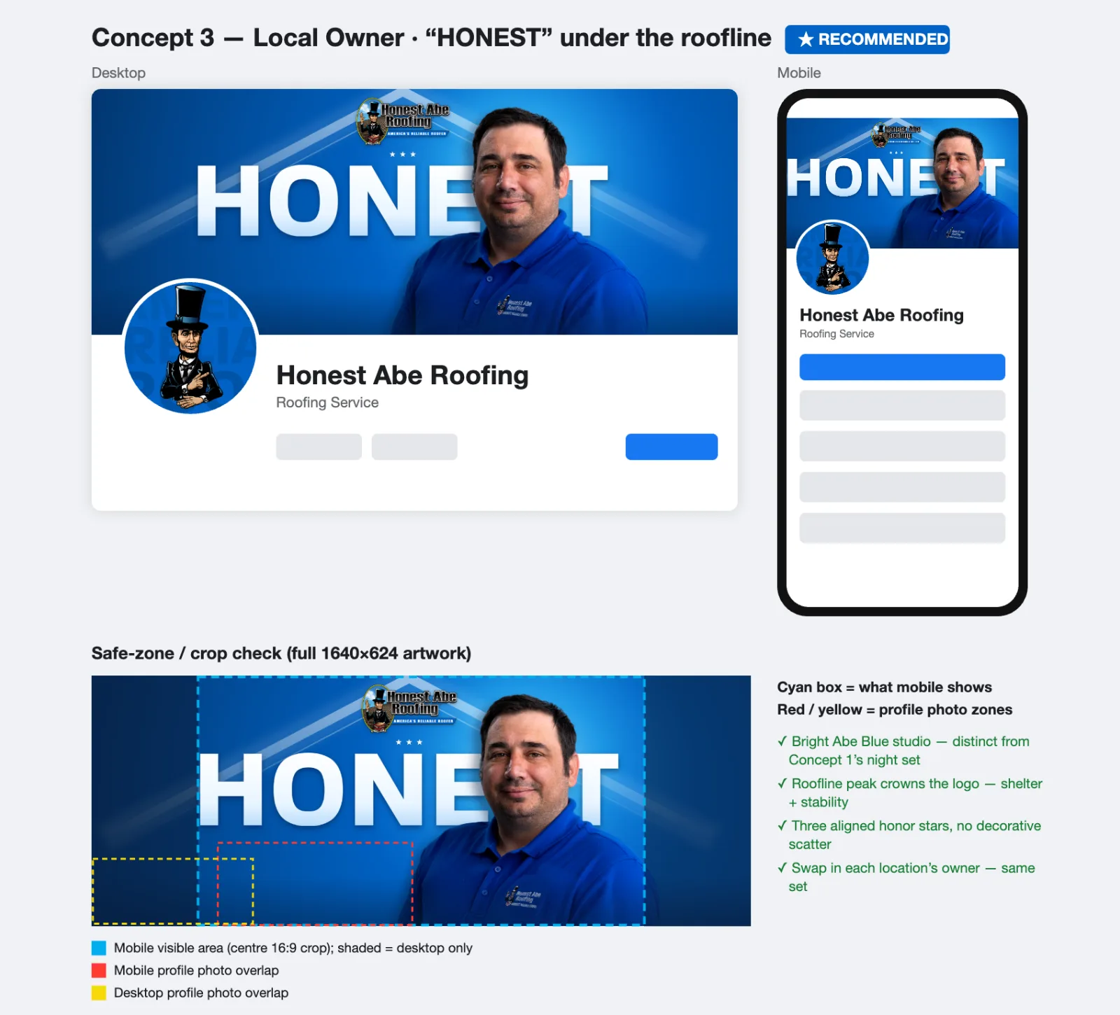 Concept 3 presentation with desktop and mobile previews